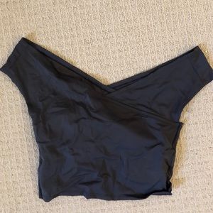 EUC Kortni Jeane black swim top
